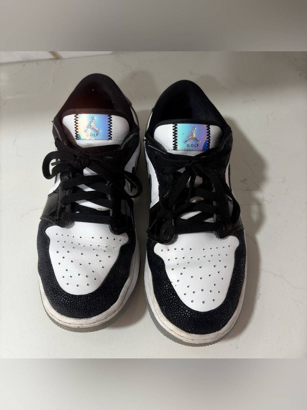 Rare 🔥Air Jordan 1 Low Golf Cyber Mindset / Copa Sz 10.5 - Picture 4 of 7
